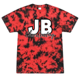 JB Cheerleading Red Tye Dye