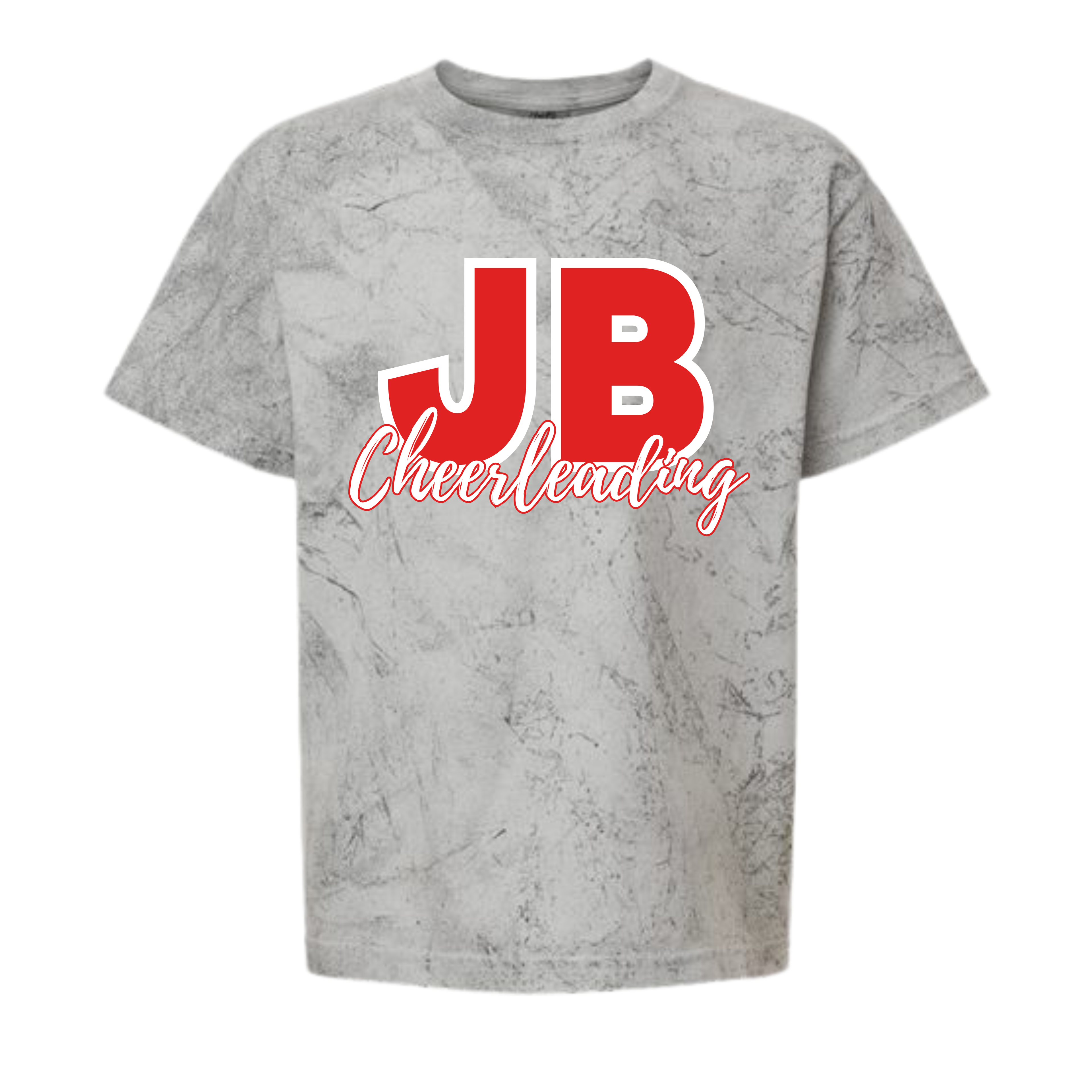 JB Cheerleading Grey Tye Dye