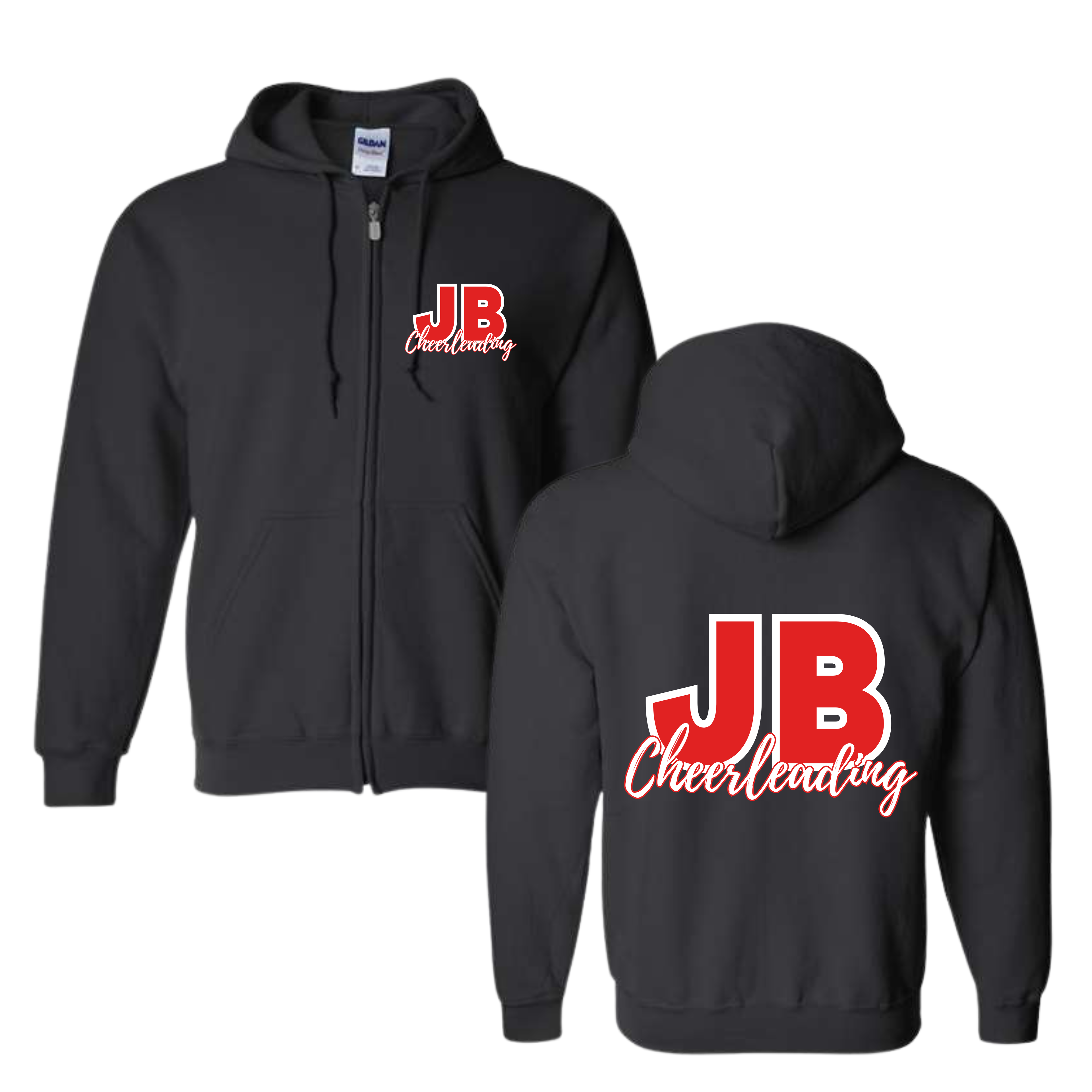 JB Cheerleading Zip Up