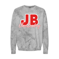 JB Cheerleading Grey Tye Dye Crewneck